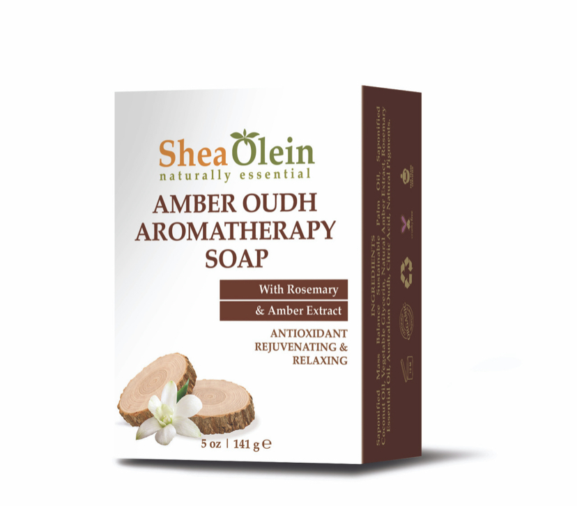 SHEA OLEIN AMBER OUDH AROMATHERAPY SOAP